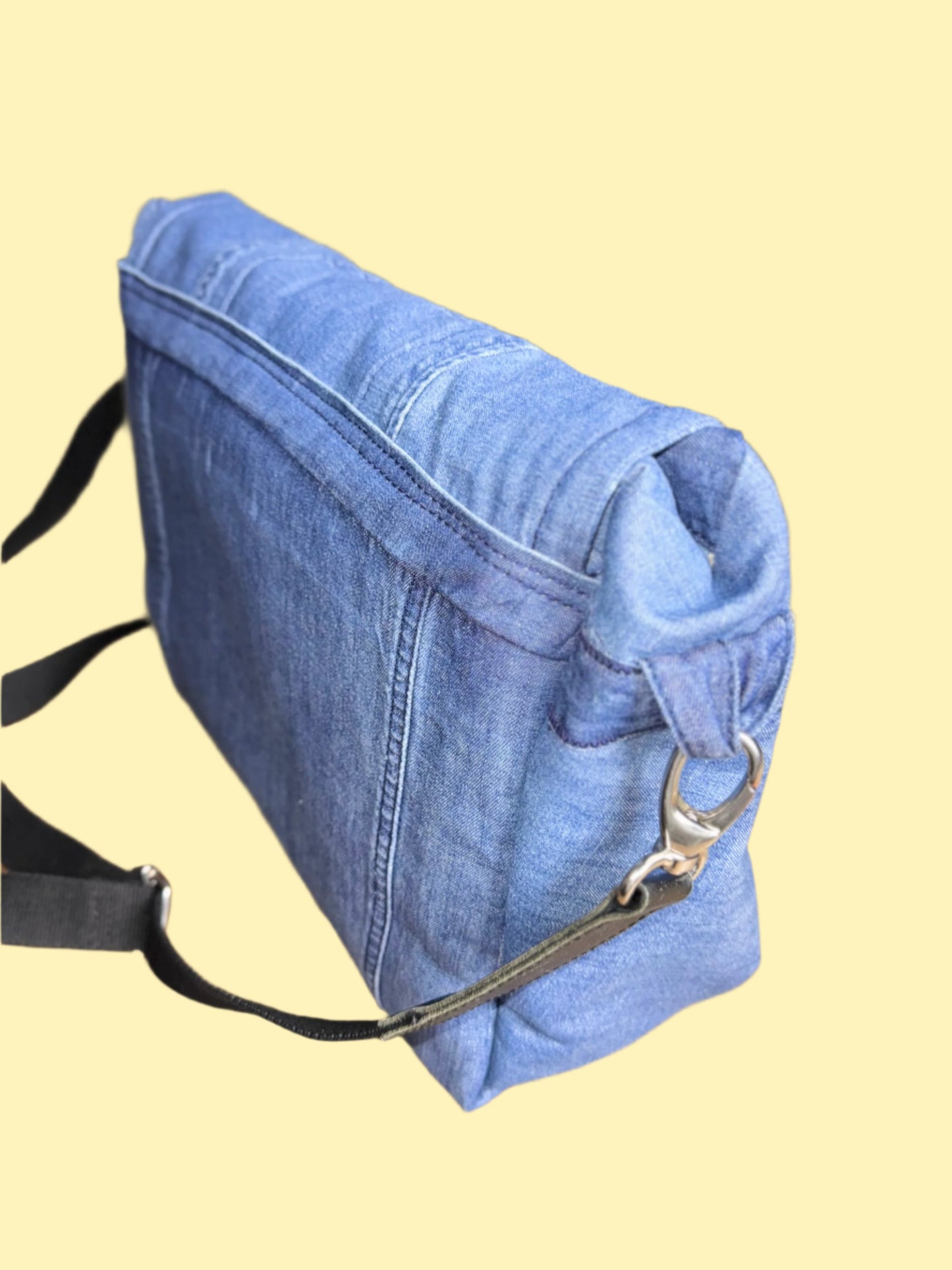 Okoye • upcycled denim bag • KIOKU Studio