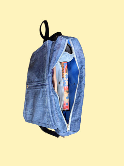 Okoye • upcycled denim bag • KIOKU Studio
