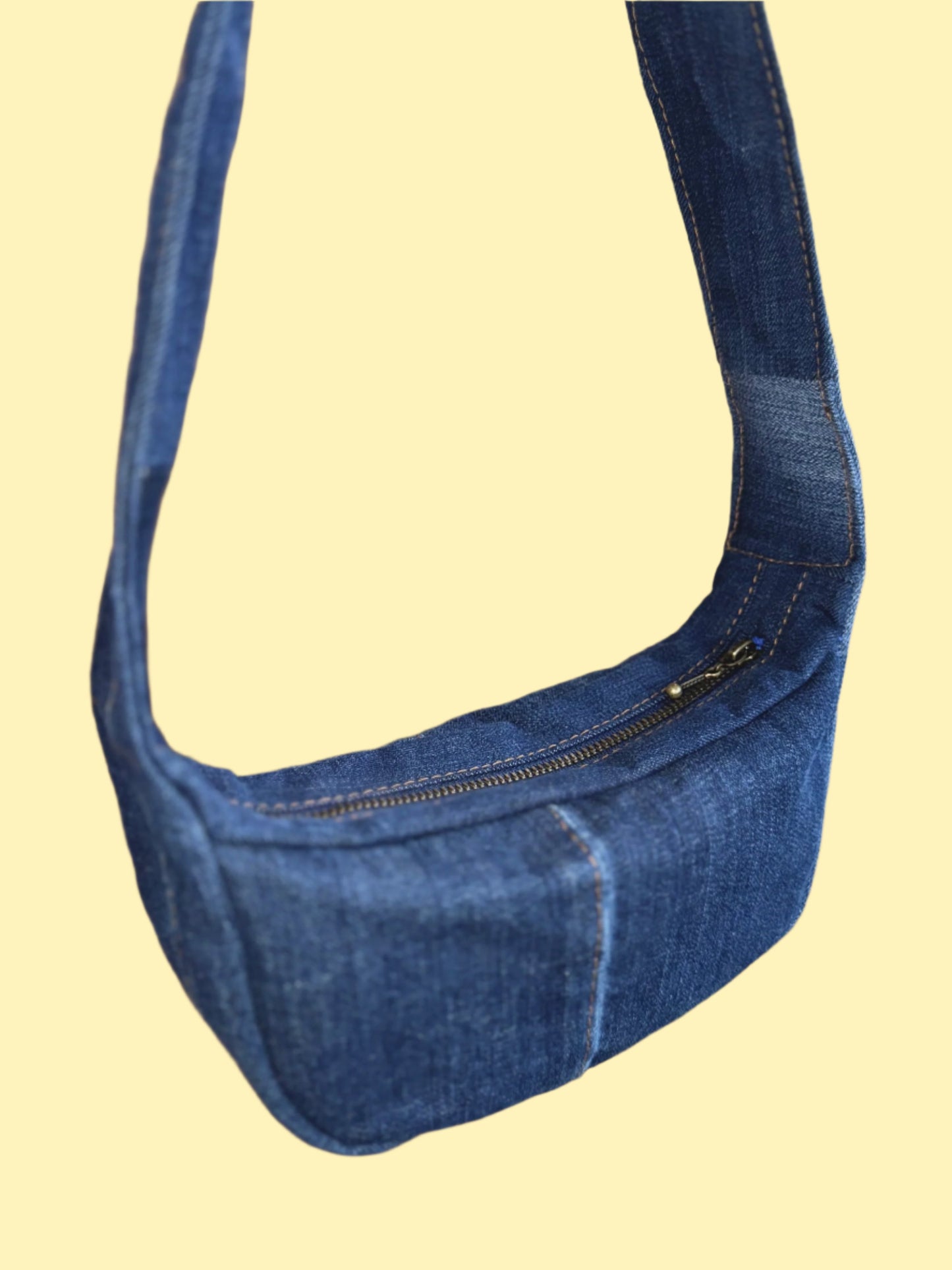 upcycled denim purse • KIOKU Studio