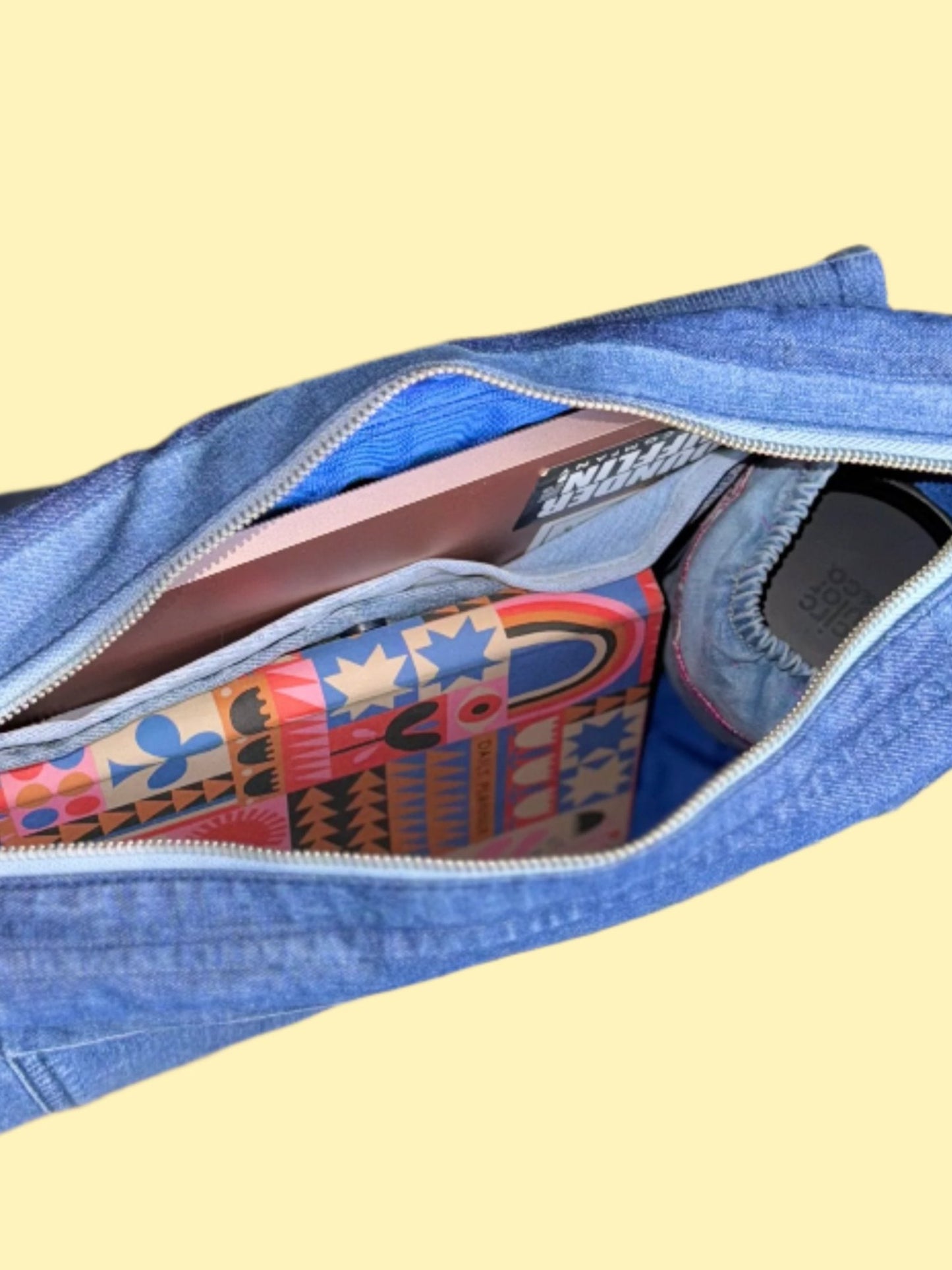 Okoye • upcycled denim bag • KIOKU Studio