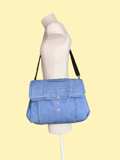 Okoye • upcycled denim bag • KIOKU Studio